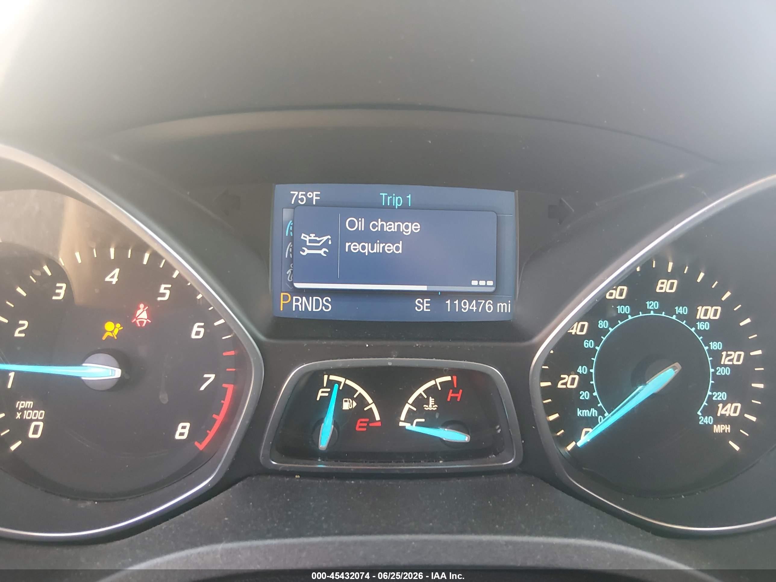 2014 Ford Escape Se Blue vin: 1FMCU9G95EUA30388