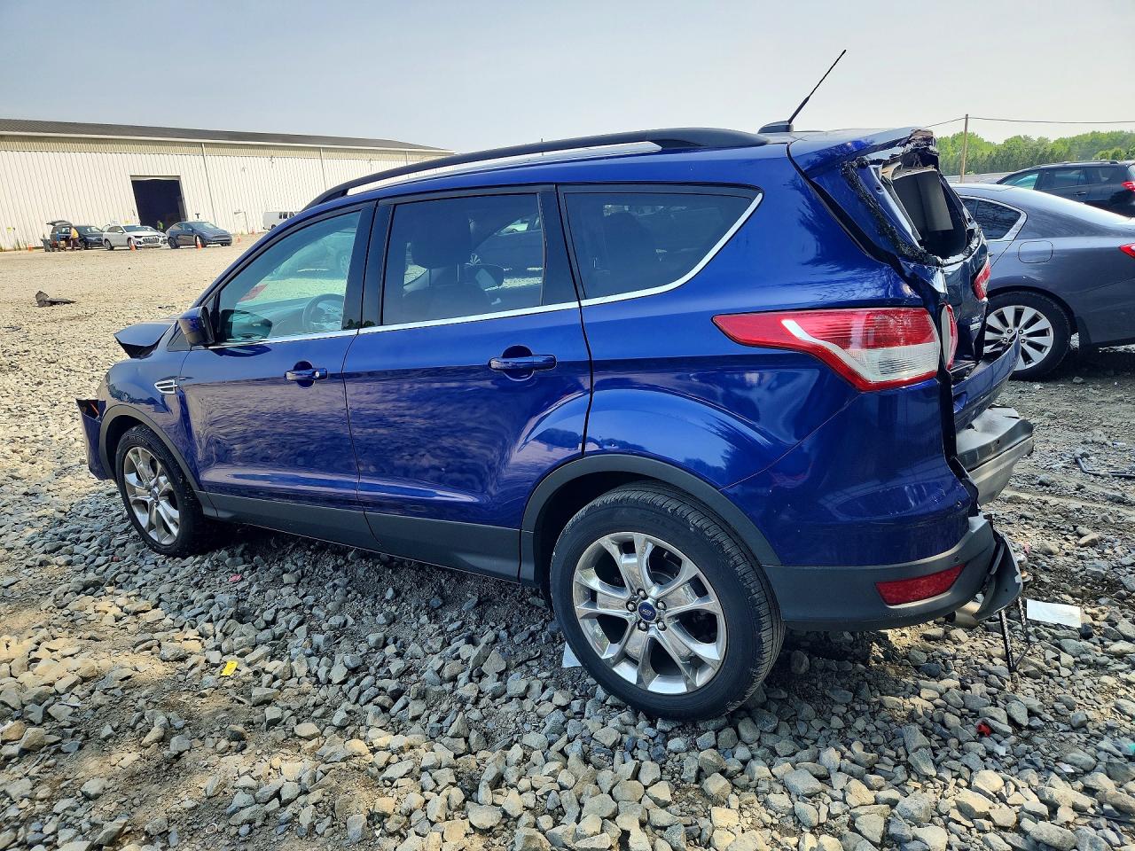2014 Ford Escape Se Blue vin: 1FMCU9G95EUB31141
