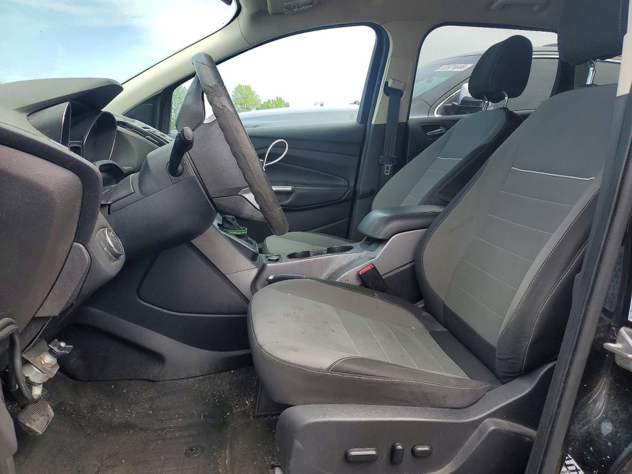 2014 Ford Escape Se Black vin: 1FMCU9G95EUB66441