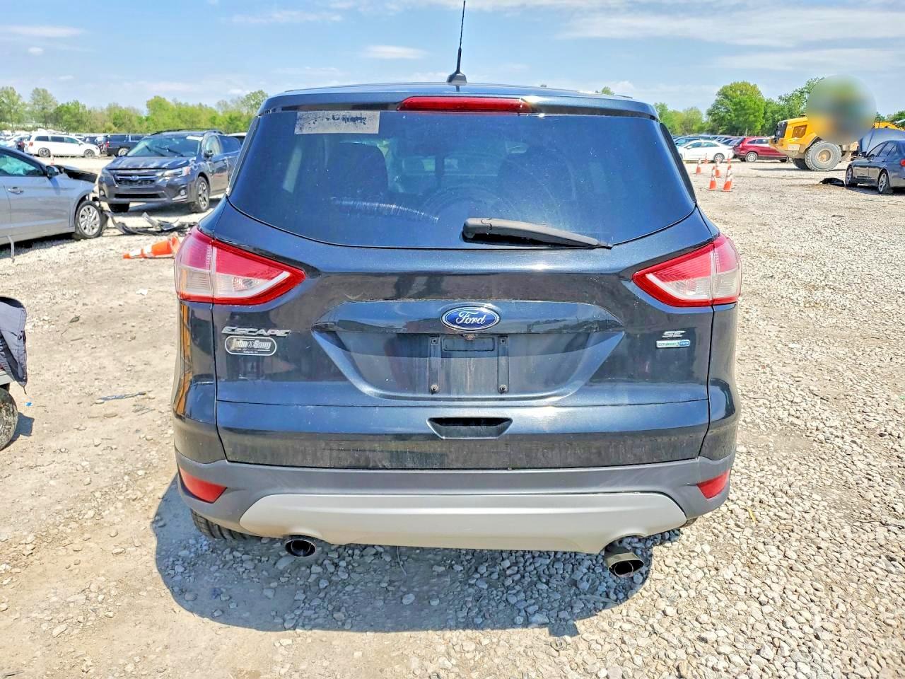 2014 Ford Escape Se Black vin: 1FMCU9G95EUB66441