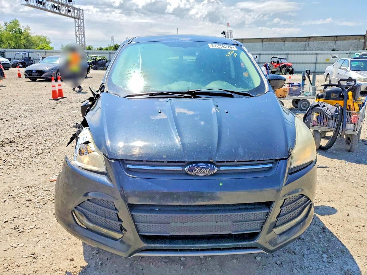 2014 Ford Escape Se Black vin: 1FMCU9G95EUB66441