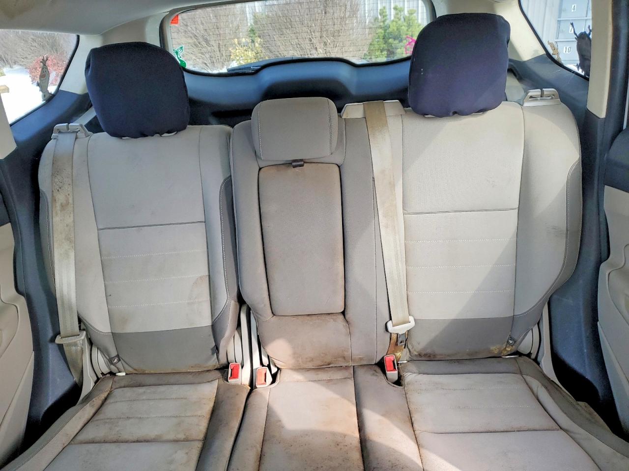 2014 Ford Escape Se White vin: 1FMCU9G95EUC38237