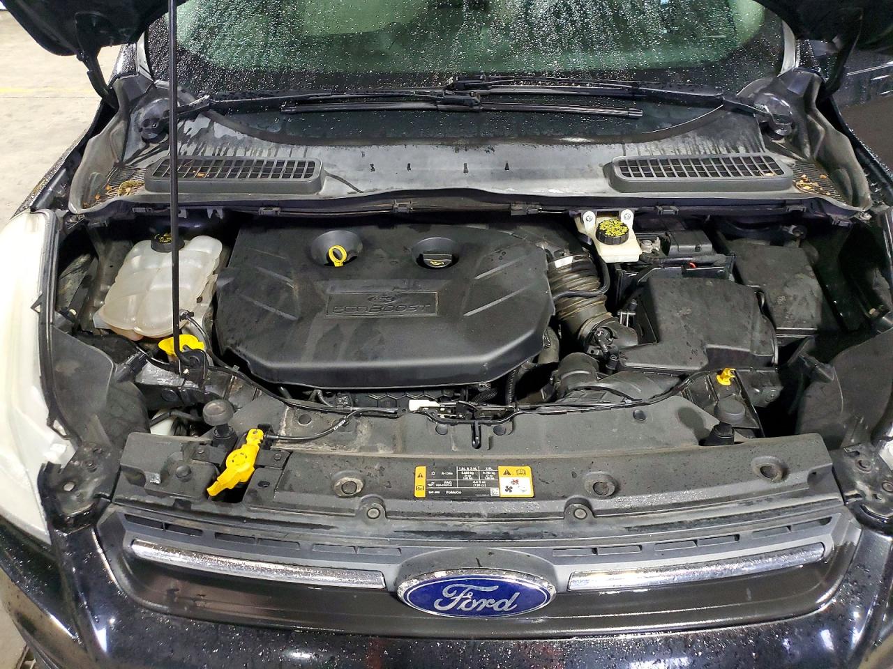 2014 Ford Escape Se Black vin: 1FMCU9G95EUD38709