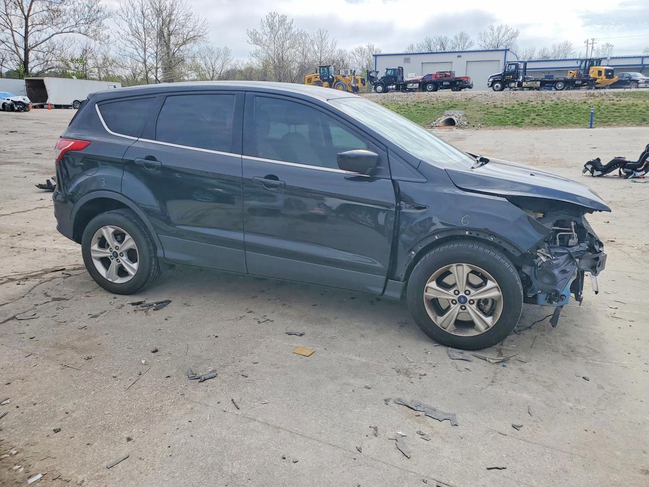 2015 Ford Escape Se Black vin: 1FMCU9G95FUA22146