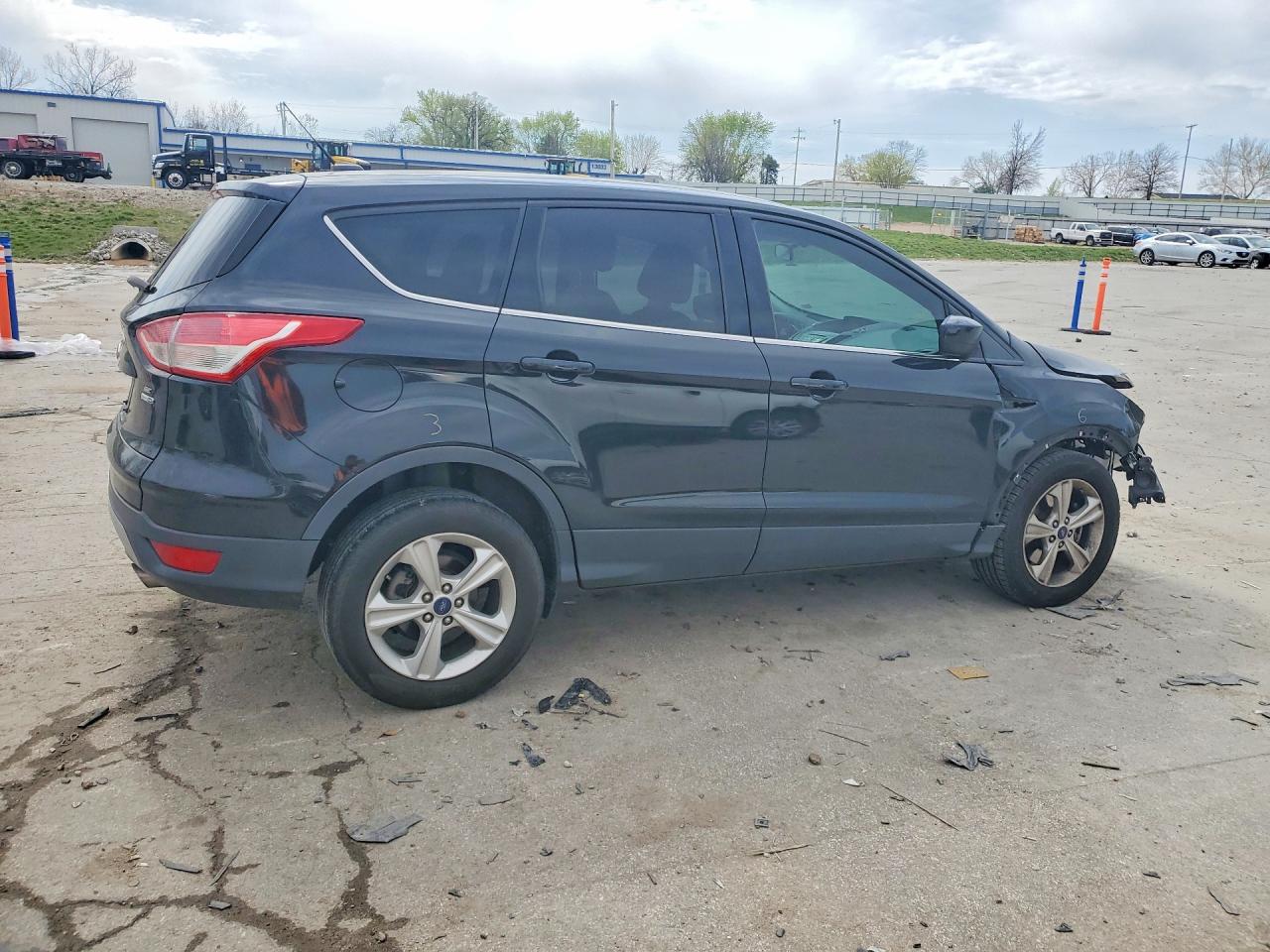 2015 Ford Escape Se Black vin: 1FMCU9G95FUA22146