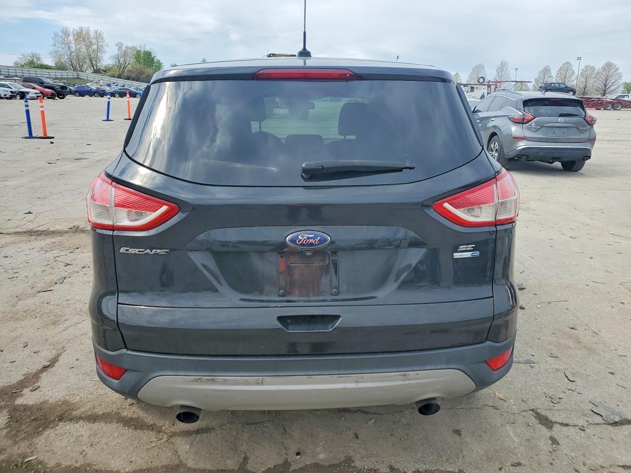 2015 Ford Escape Se Black vin: 1FMCU9G95FUA22146
