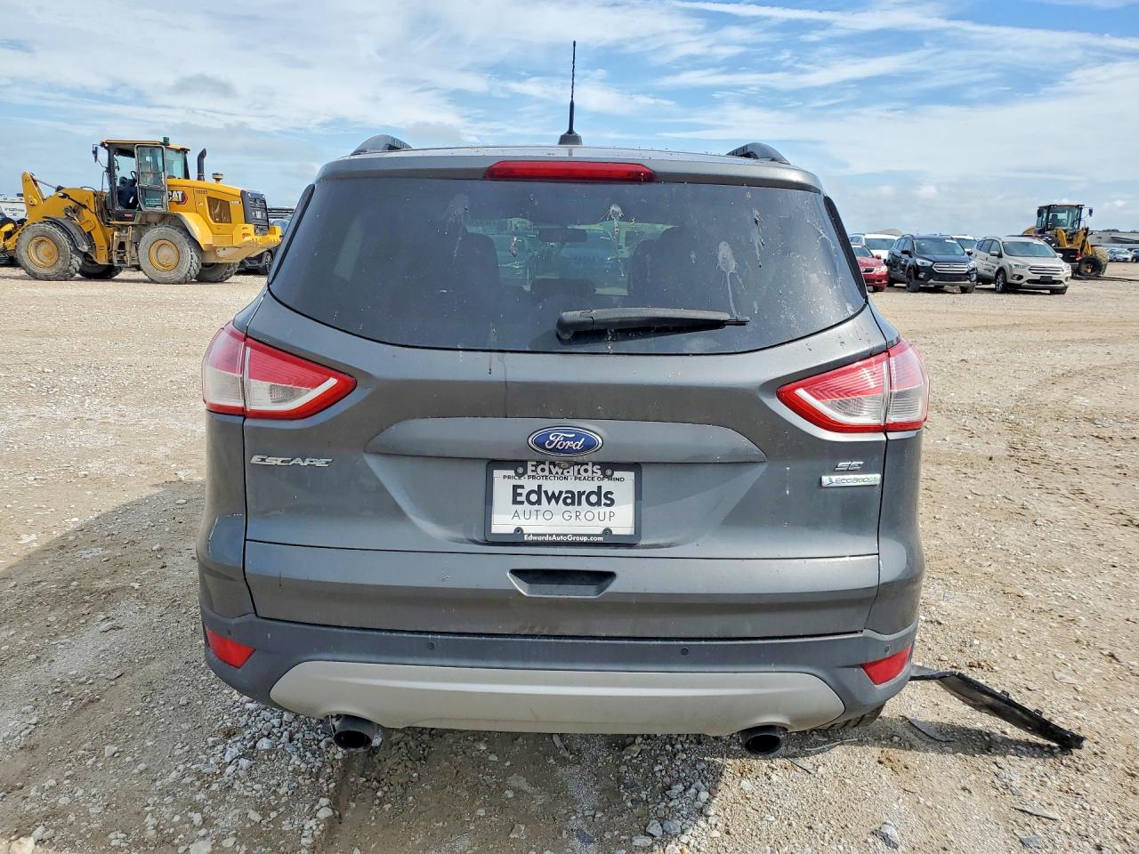 2015 Ford Escape Se Gray vin: 1FMCU9G95FUA67281