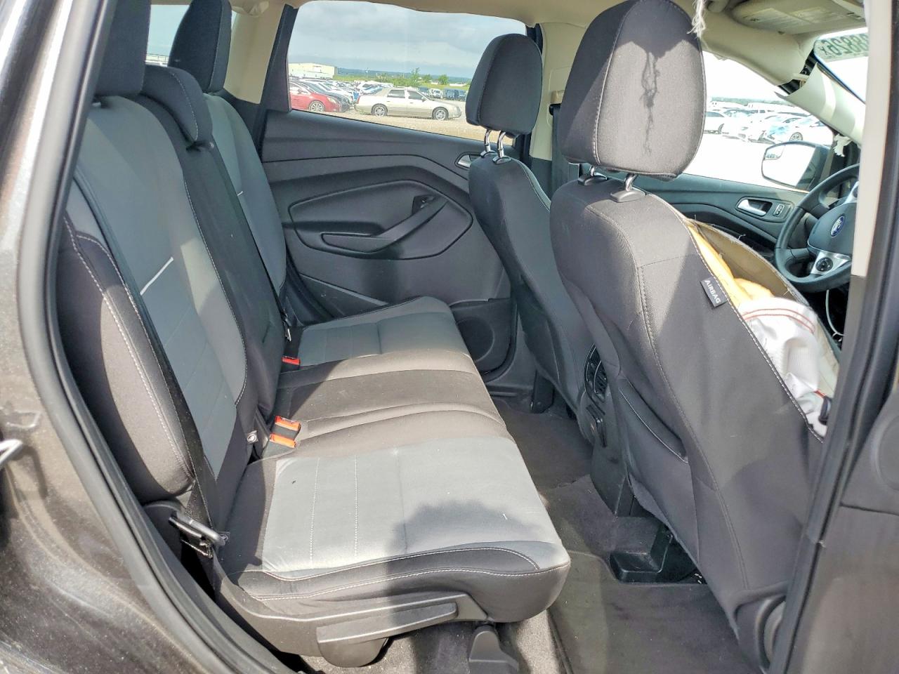 2015 Ford Escape Se Gray vin: 1FMCU9G95FUA67281