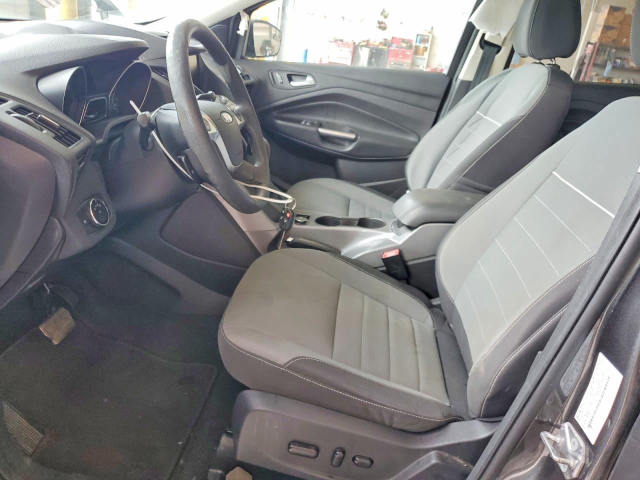 2015 Ford Escape Se Gray vin: 1FMCU9G95FUA67281
