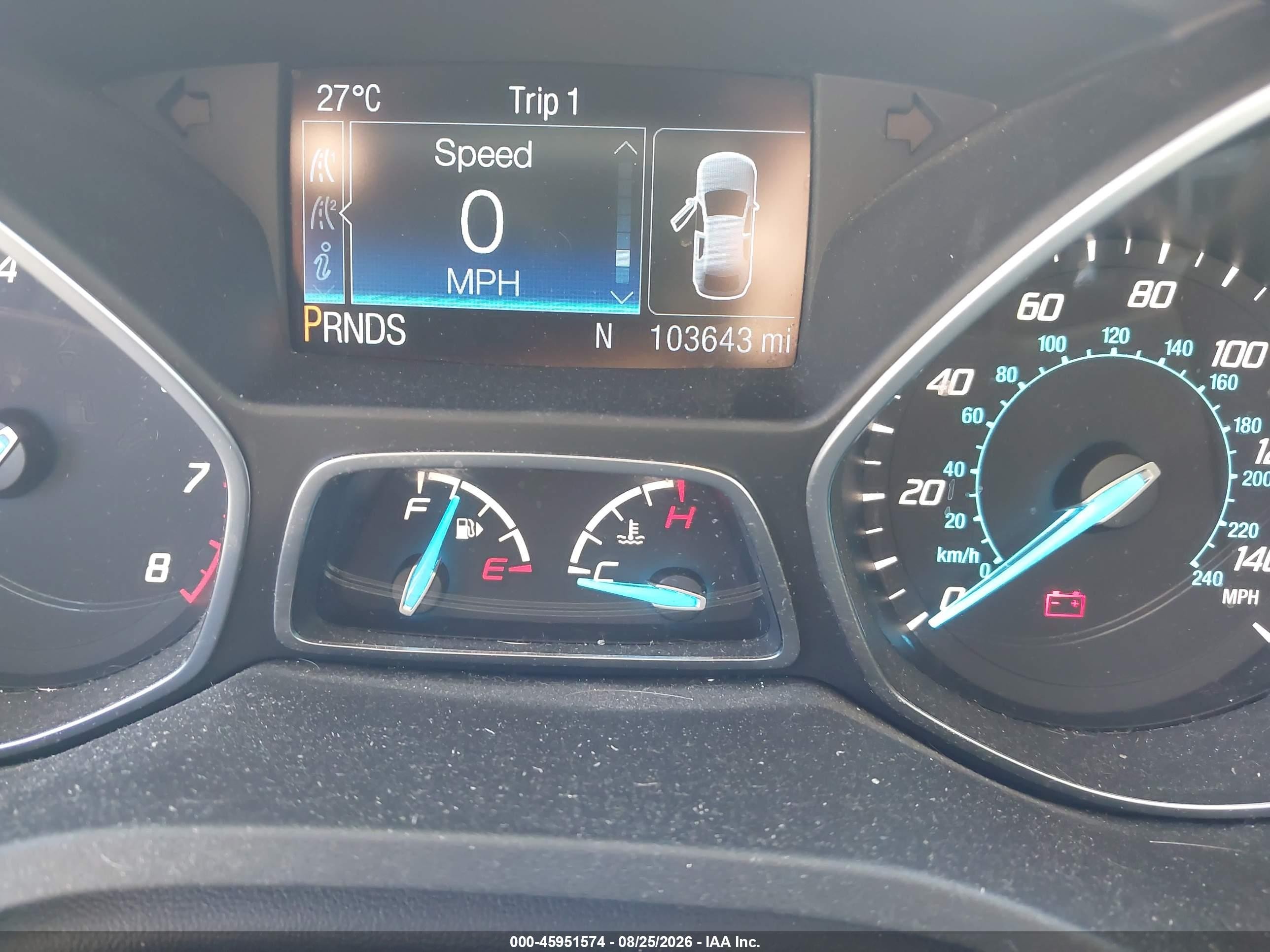 2015 Ford Escape Se Black vin: 1FMCU9G95FUB11764