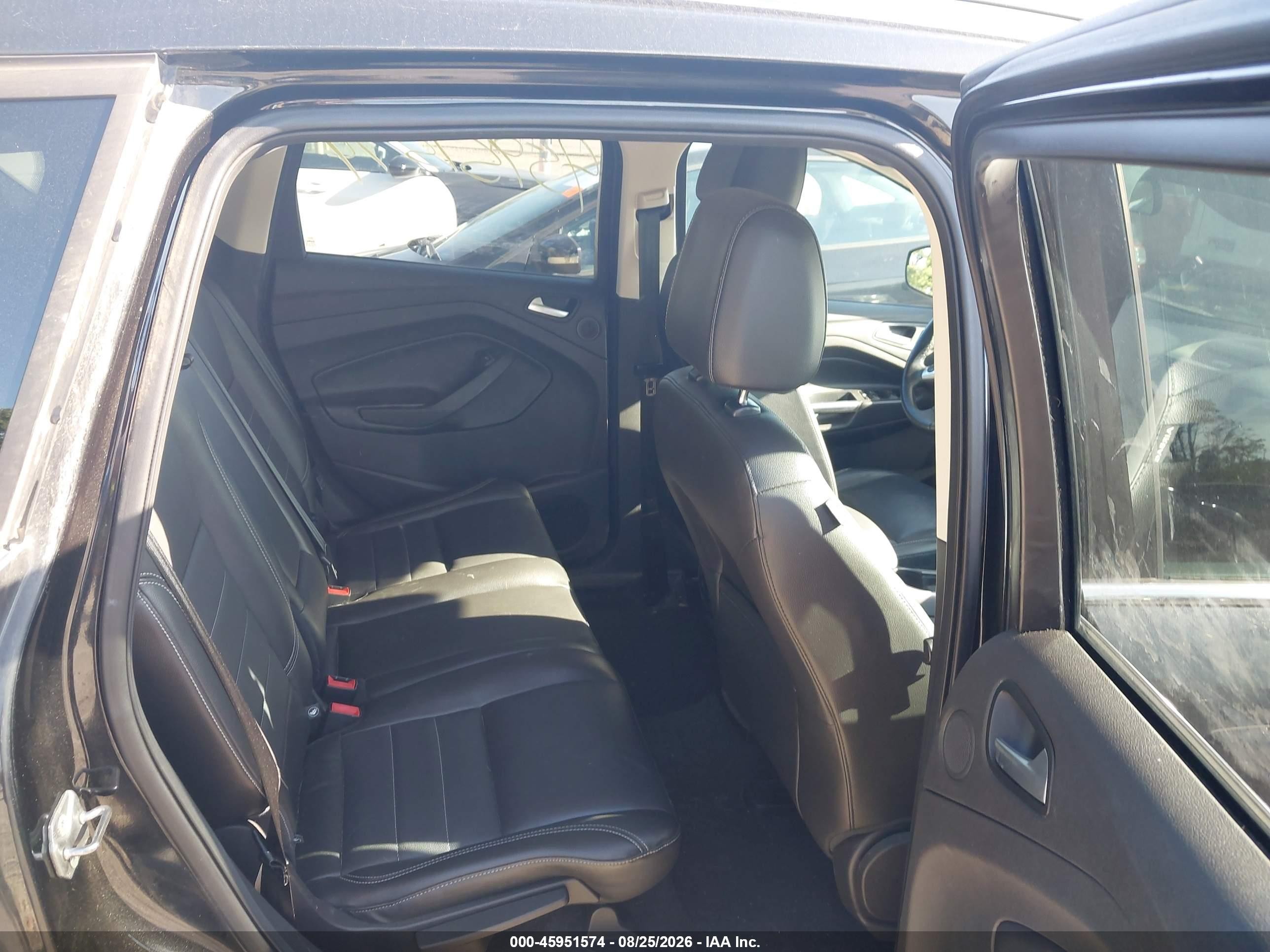 2015 Ford Escape Se Black vin: 1FMCU9G95FUB11764