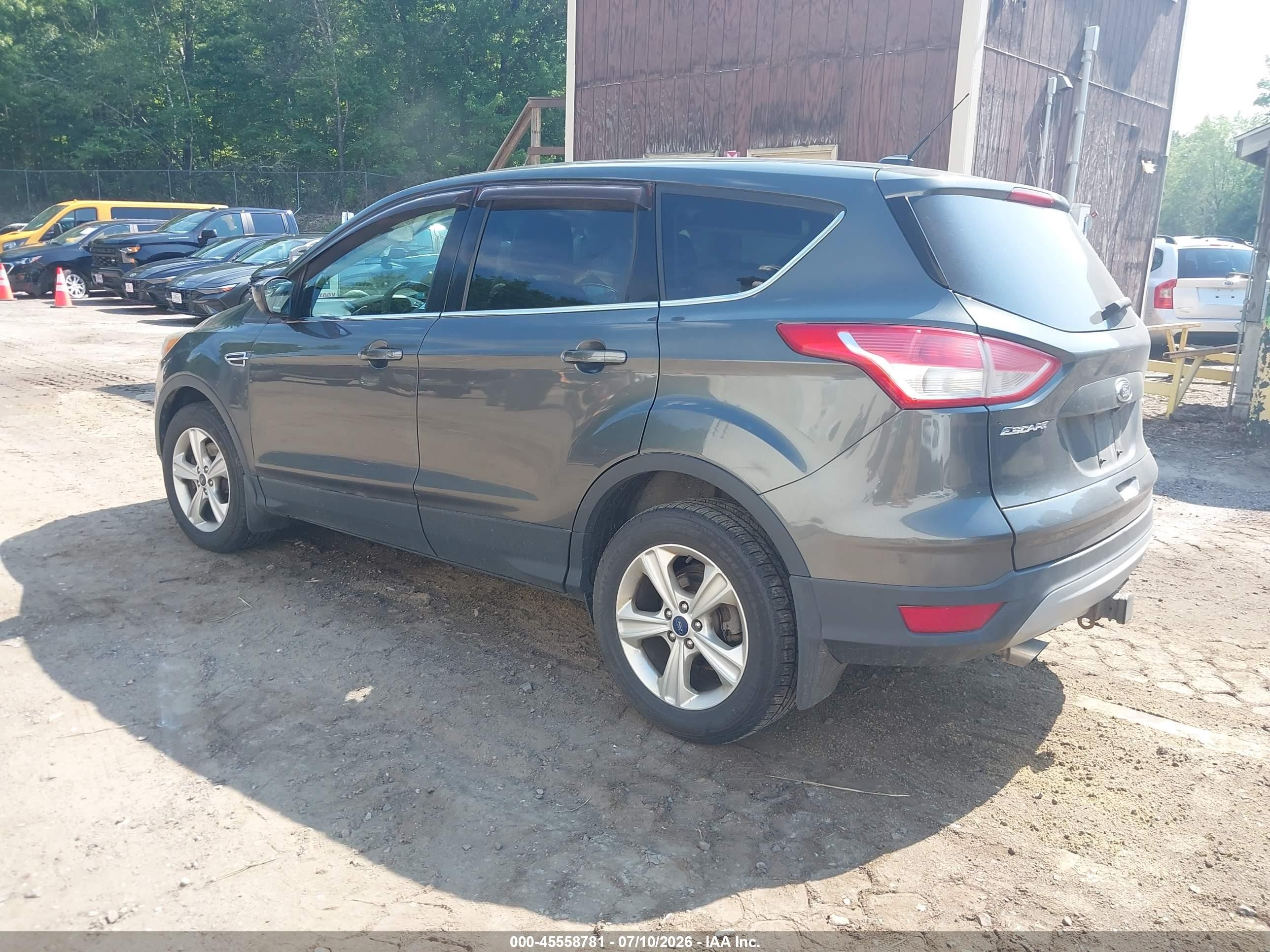 2015 Ford Escape Se Gray vin: 1FMCU9G95FUB15202
