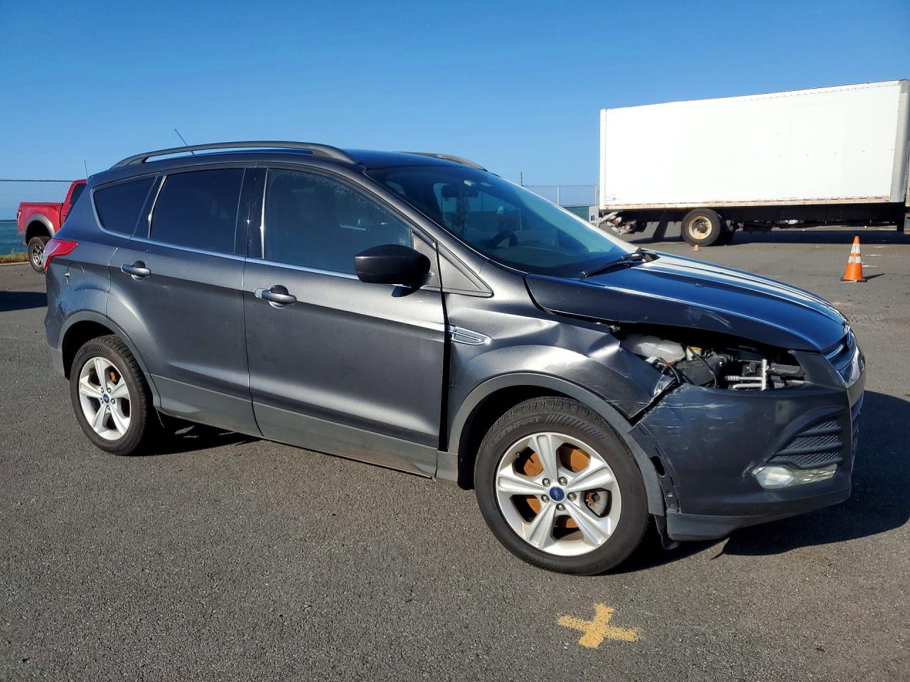 2015 Ford Escape Se Charcoal vin: 1FMCU9G95FUB31447