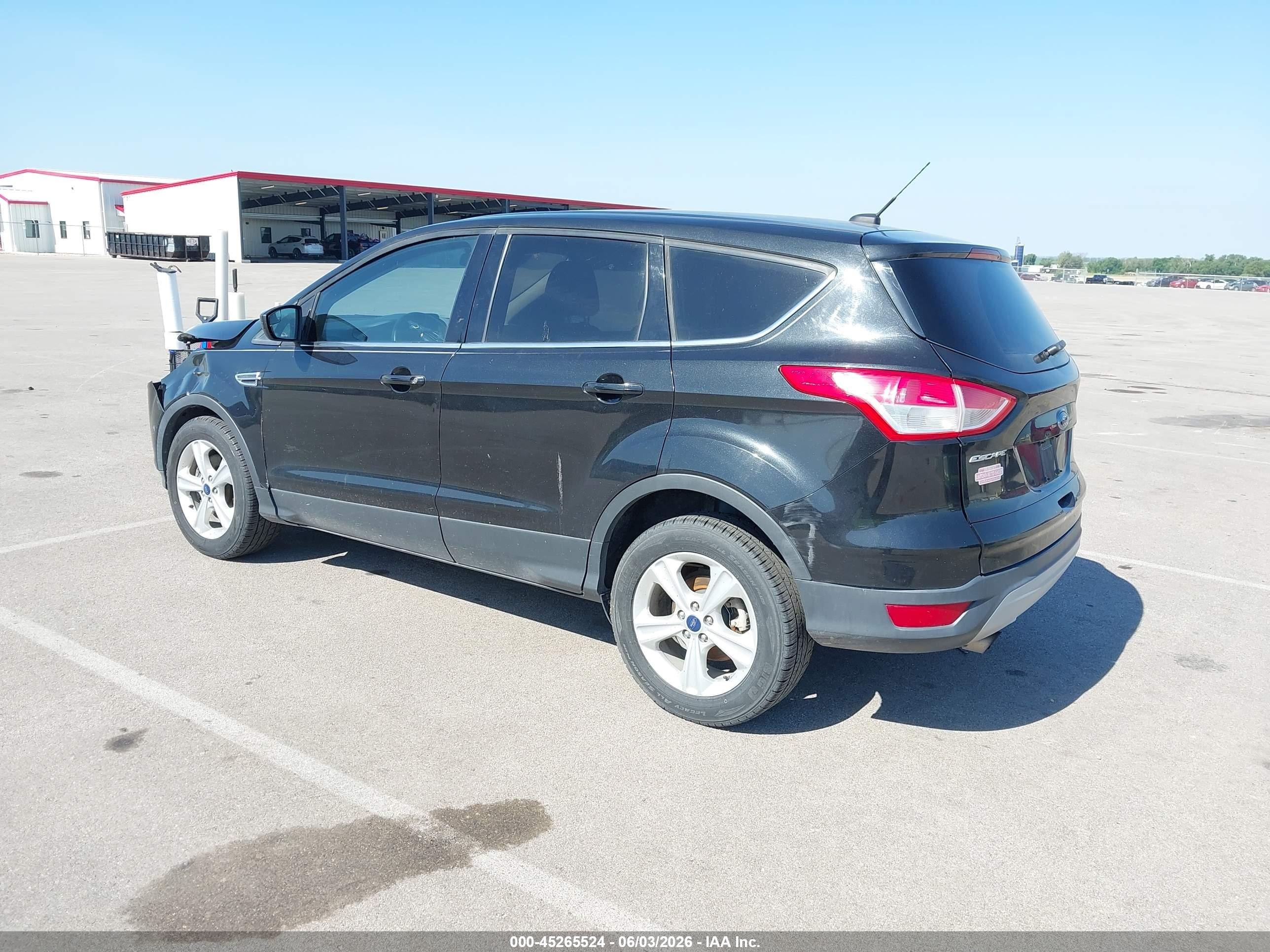 2015 Ford Escape Se Black vin: 1FMCU9G95FUB32422