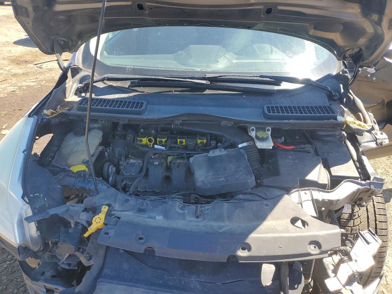 2015 Ford Escape Se Charcoal vin: 1FMCU9G95FUB48152