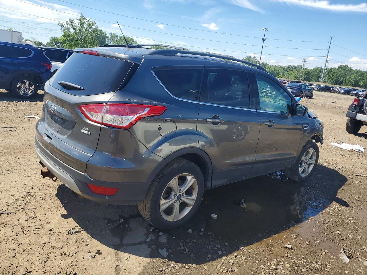 2015 Ford Escape Se Charcoal vin: 1FMCU9G95FUB48152