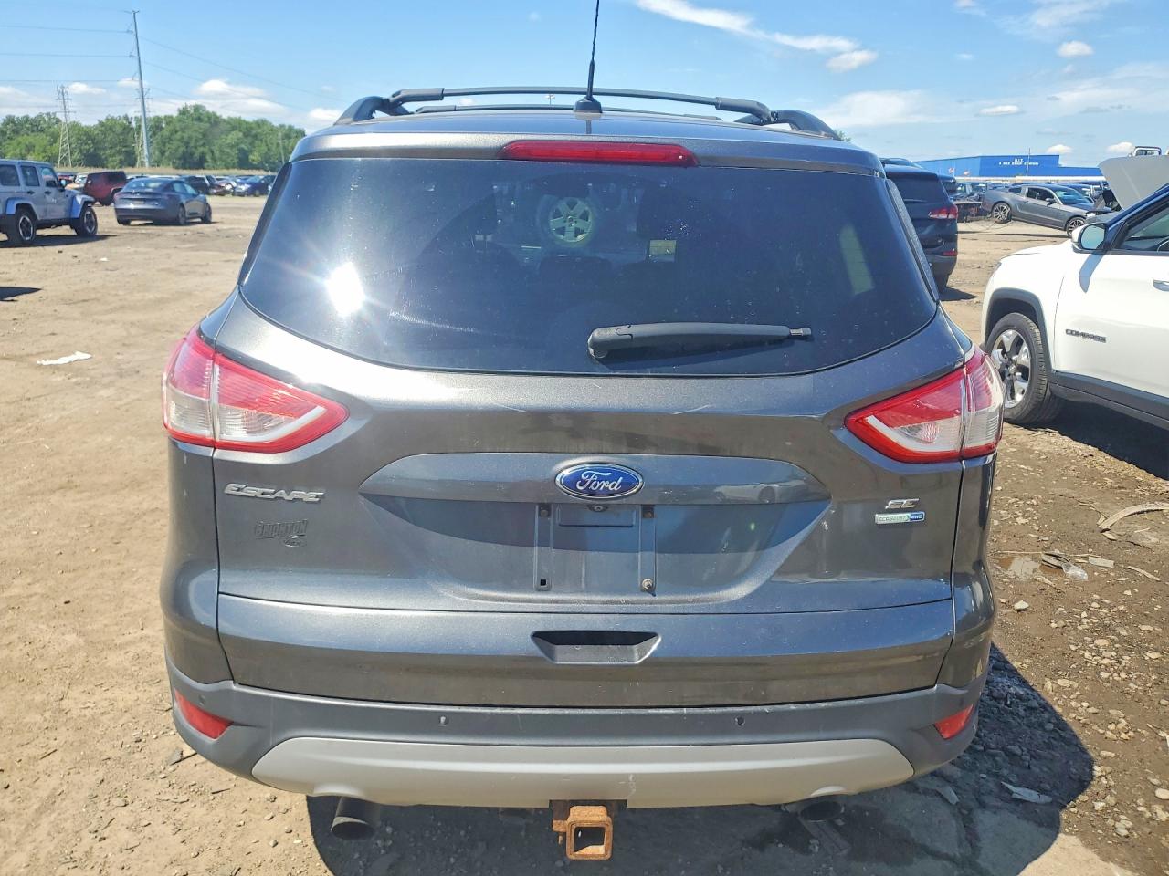 2015 Ford Escape Se Charcoal vin: 1FMCU9G95FUB48152