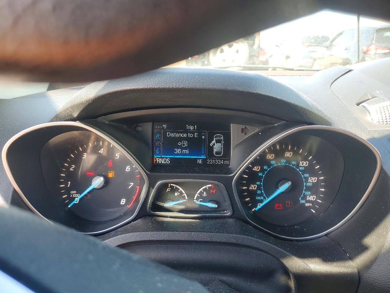 2015 Ford Escape Se Charcoal vin: 1FMCU9G95FUB48152