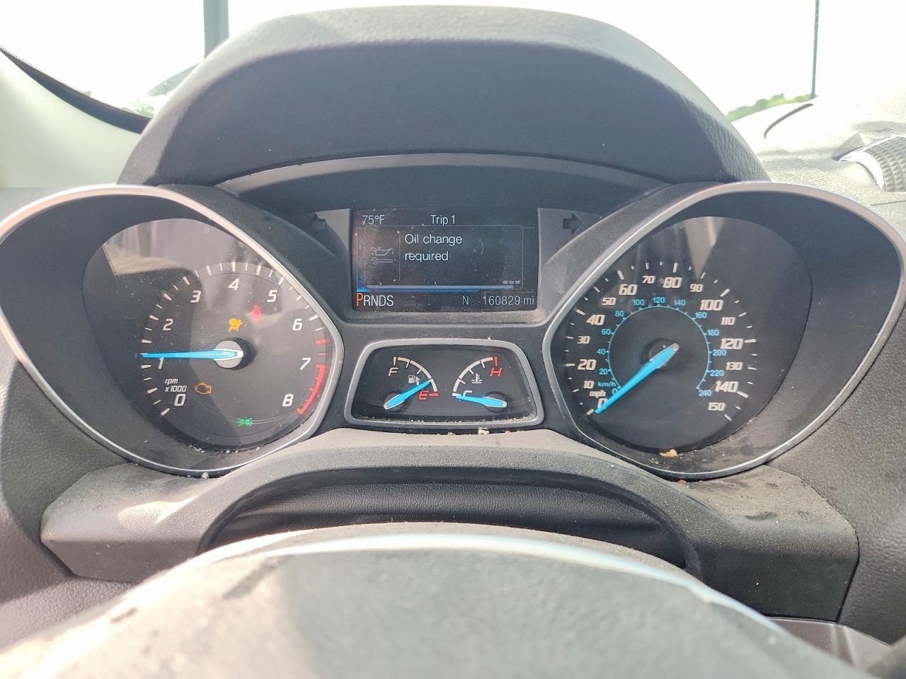 2015 Ford Escape Se White vin: 1FMCU9G95FUC08592