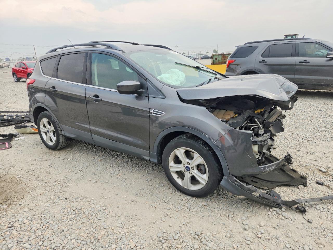 2015 Ford Escape Se Gray vin: 1FMCU9G95FUC42984