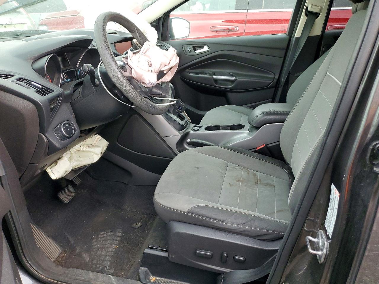 2015 Ford Escape Se Gray vin: 1FMCU9G95FUC42984