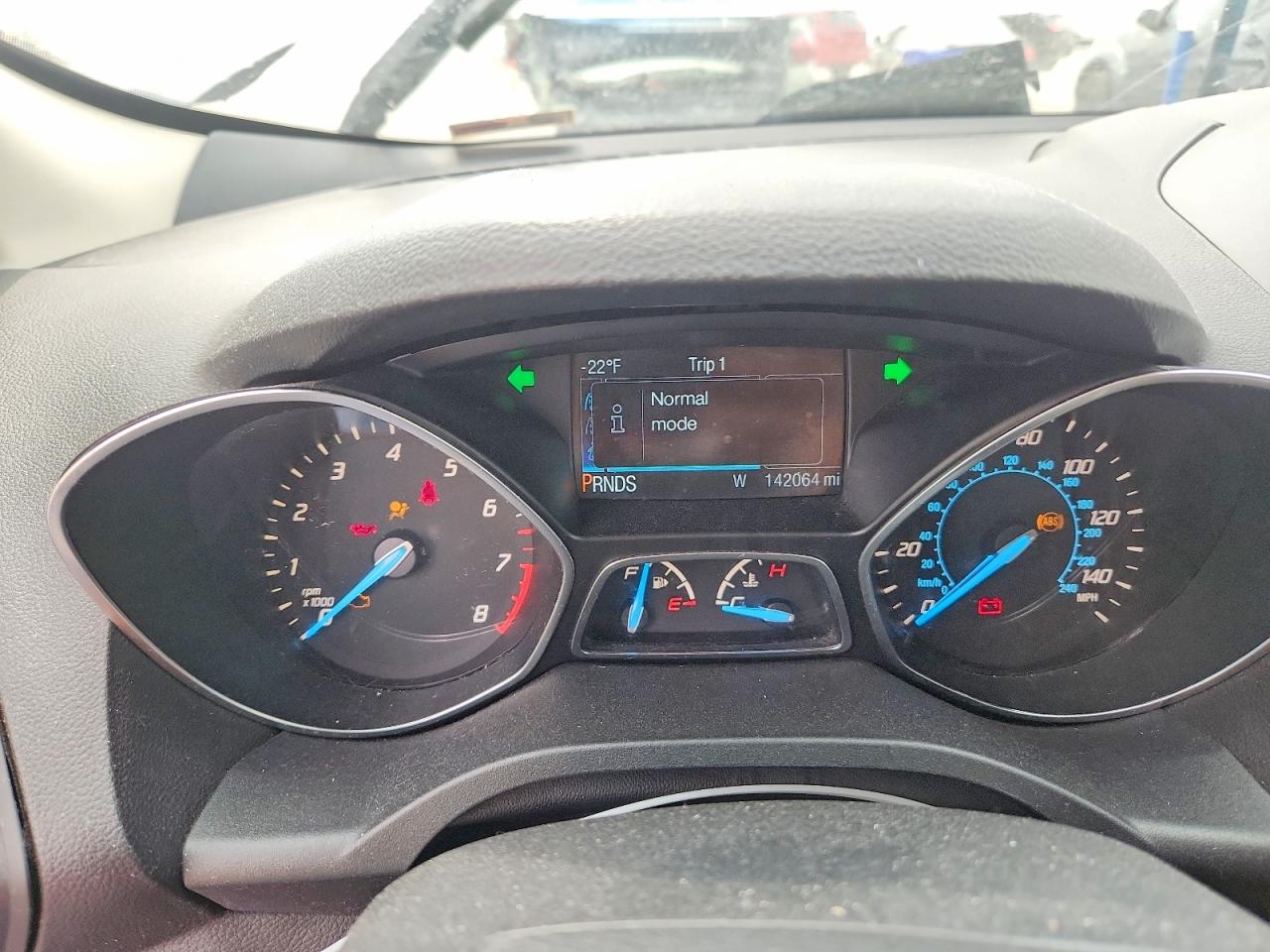 2015 Ford Escape Se Gray vin: 1FMCU9G95FUC42984