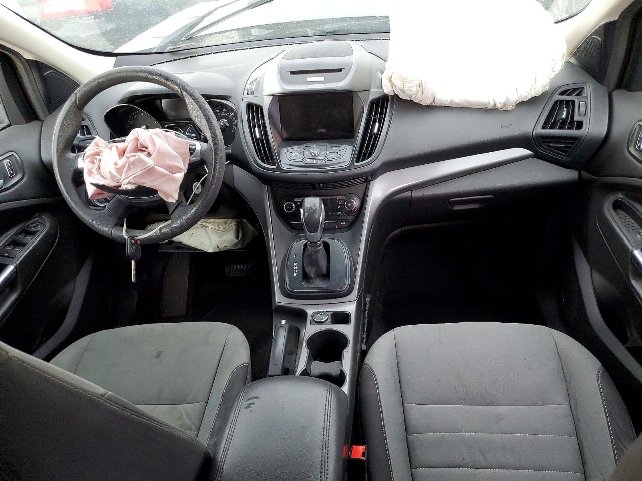 2015 Ford Escape Se Gray vin: 1FMCU9G95FUC42984