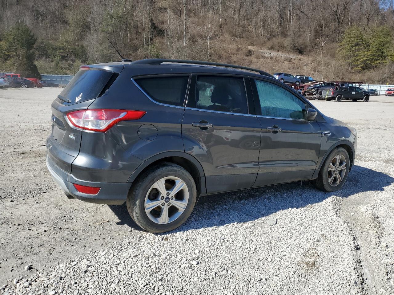2015 Ford Escape Se Gray vin: 1FMCU9G95FUC67478