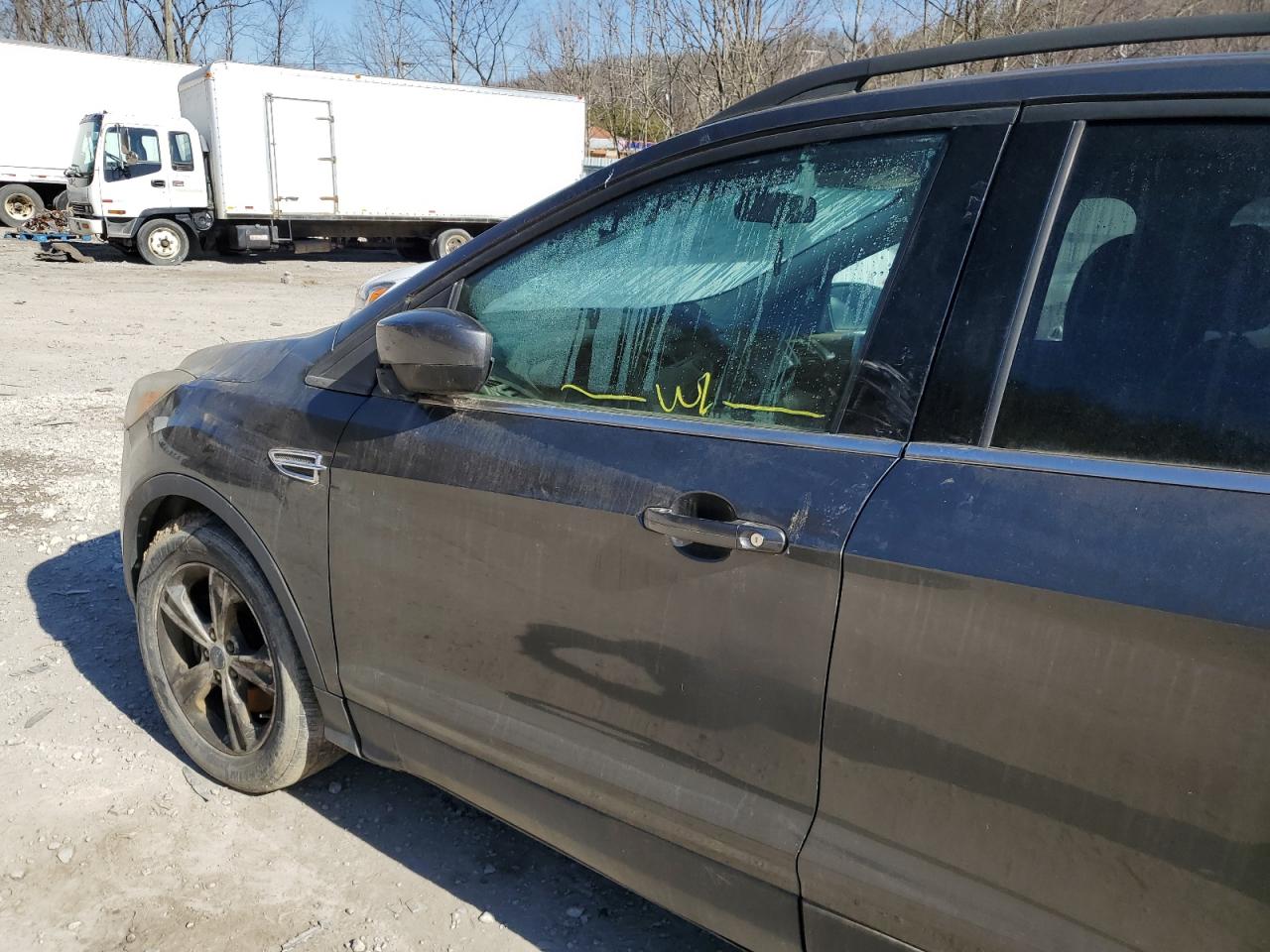 2015 Ford Escape Se Gray vin: 1FMCU9G95FUC67478