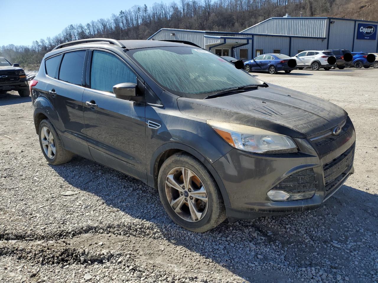 2015 Ford Escape Se Gray vin: 1FMCU9G95FUC67478