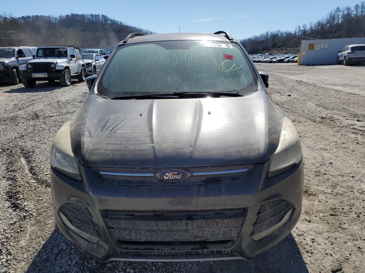 2015 Ford Escape Se Gray vin: 1FMCU9G95FUC67478