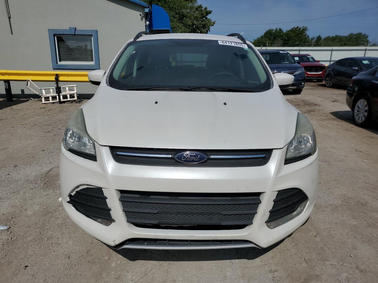 2015 Ford Escape Se White vin: 1FMCU9G95FUC82501