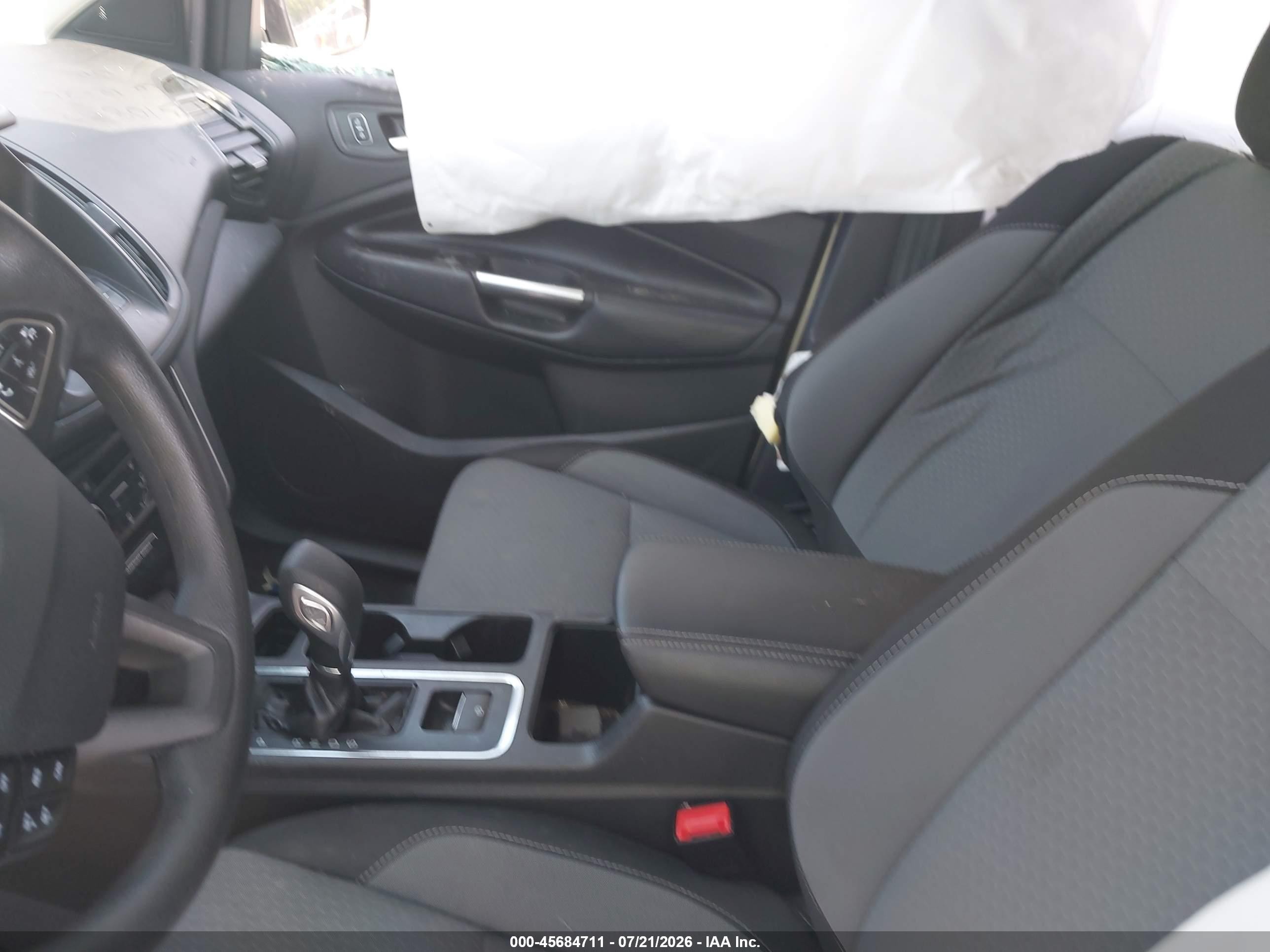 2019 Ford Escape Se White vin: 1FMCU9G95KUA65590