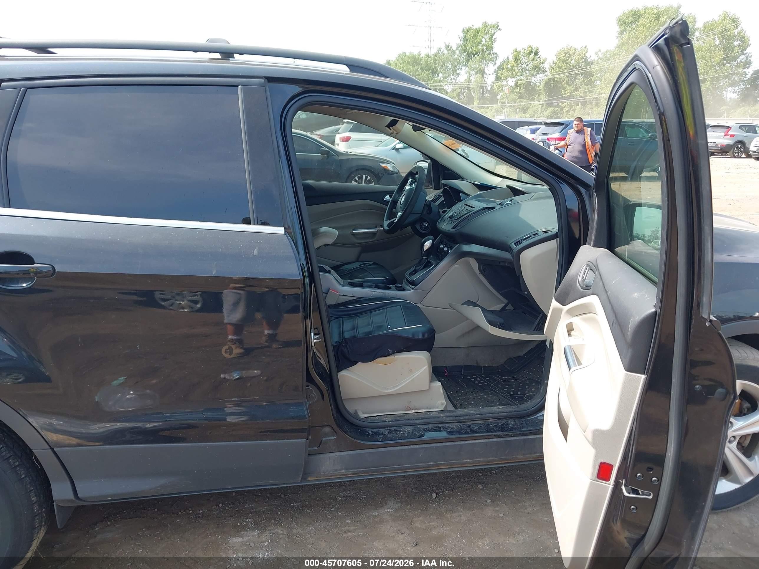 2013 Ford Escape Se Black vin: 1FMCU9G96DUB11902