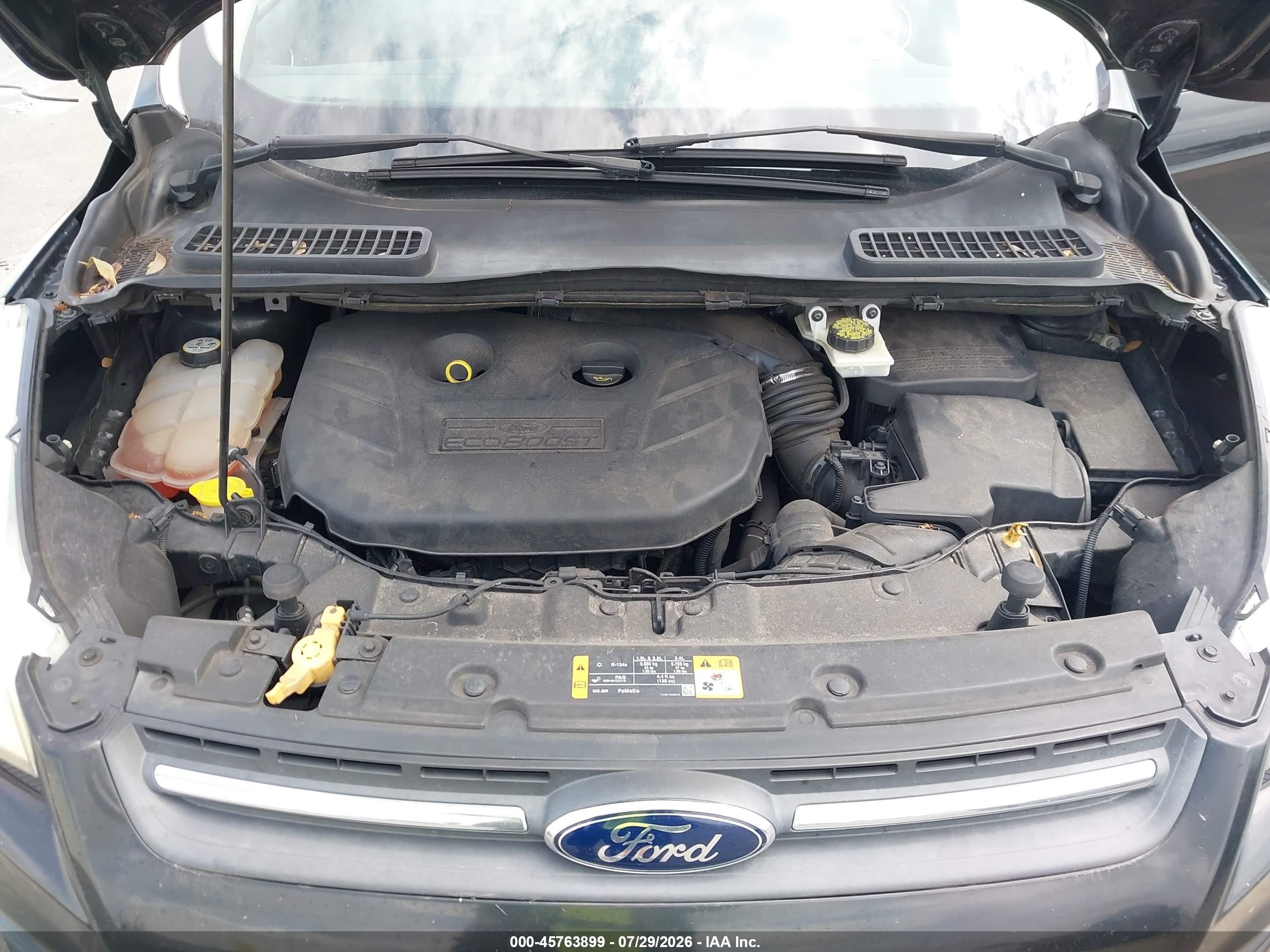 2013 Ford Escape Se Black vin: 1FMCU9G96DUB69637