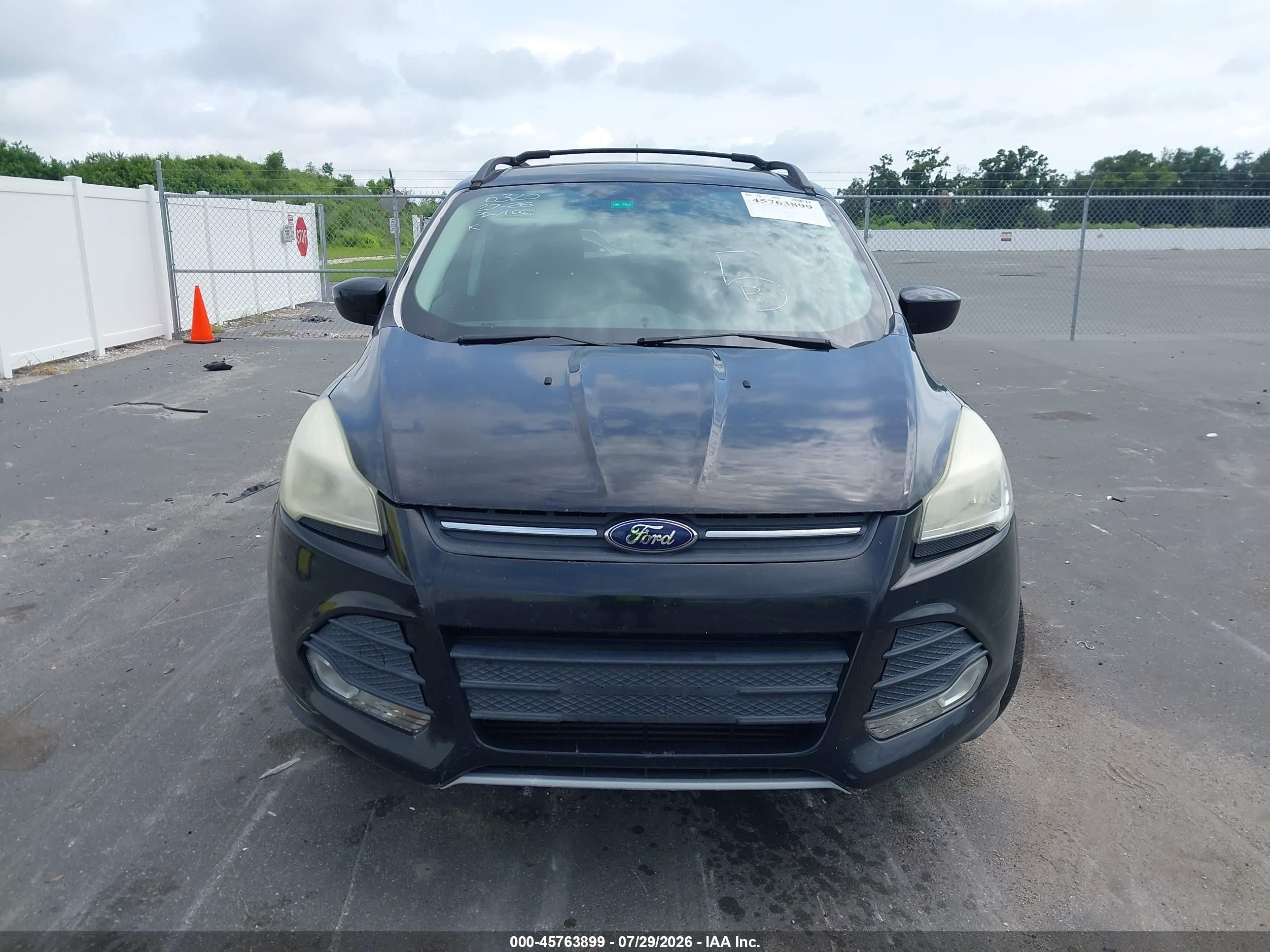 2013 Ford Escape Se Black vin: 1FMCU9G96DUB69637