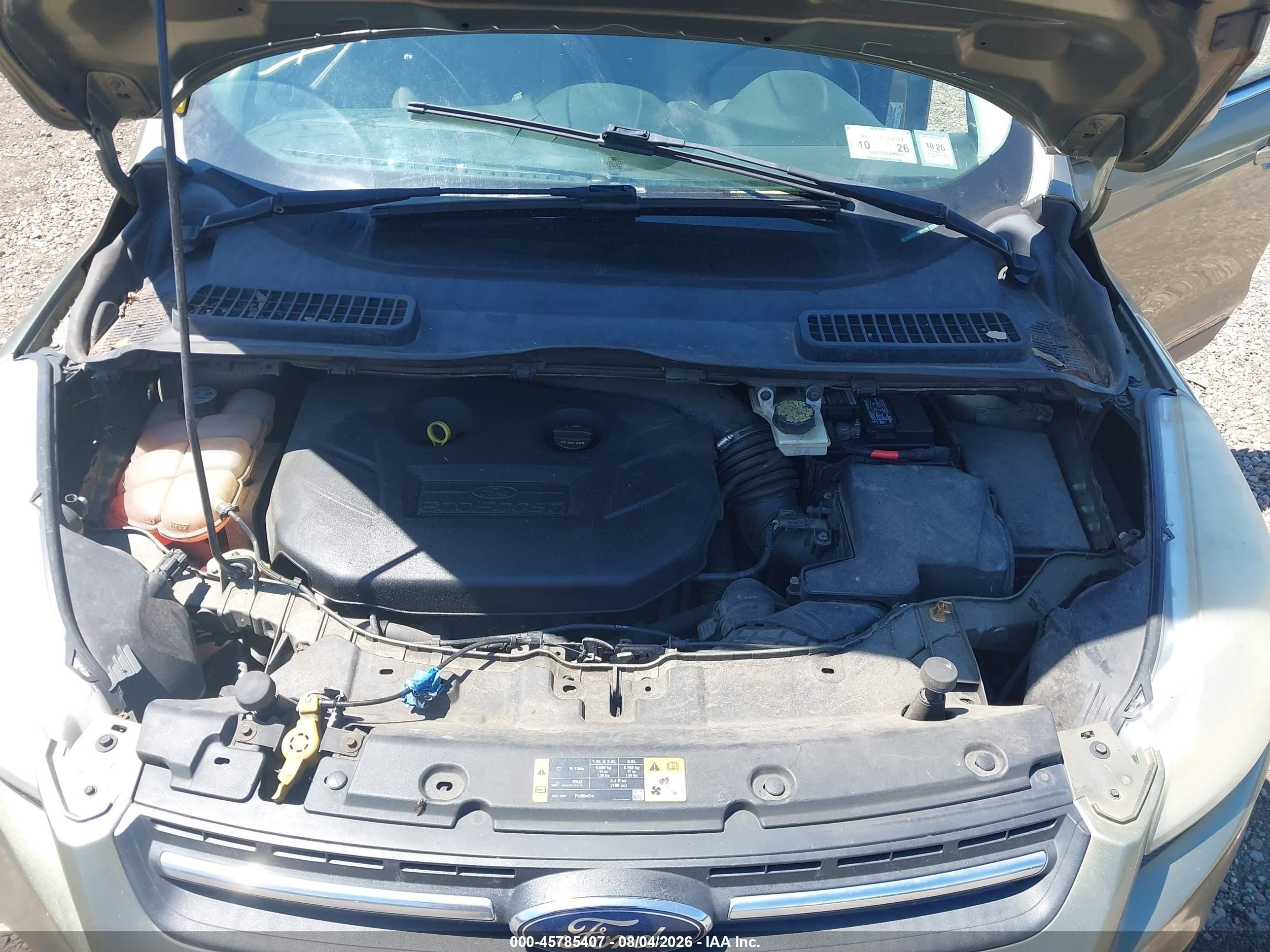 2013 Ford Escape Se Green vin: 1FMCU9G96DUC01146