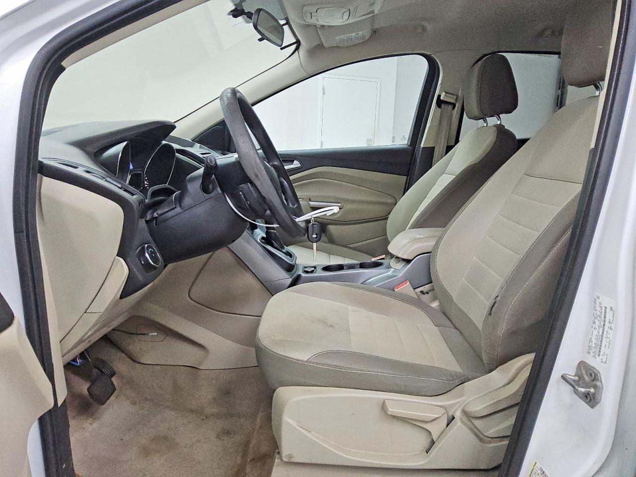 2013 Ford Escape Se White vin: 1FMCU9G96DUC90524