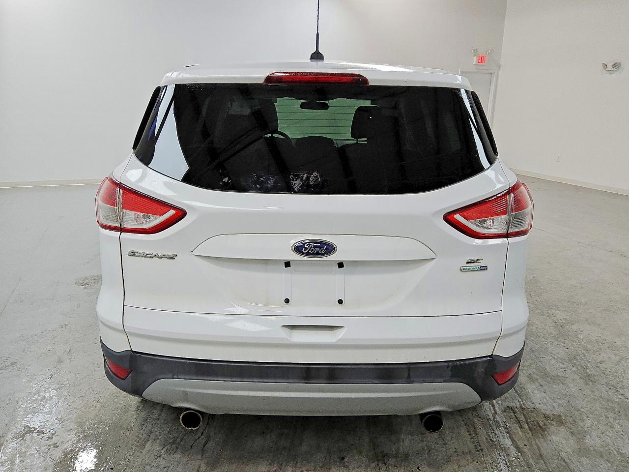 2013 Ford Escape Se White vin: 1FMCU9G96DUC90524