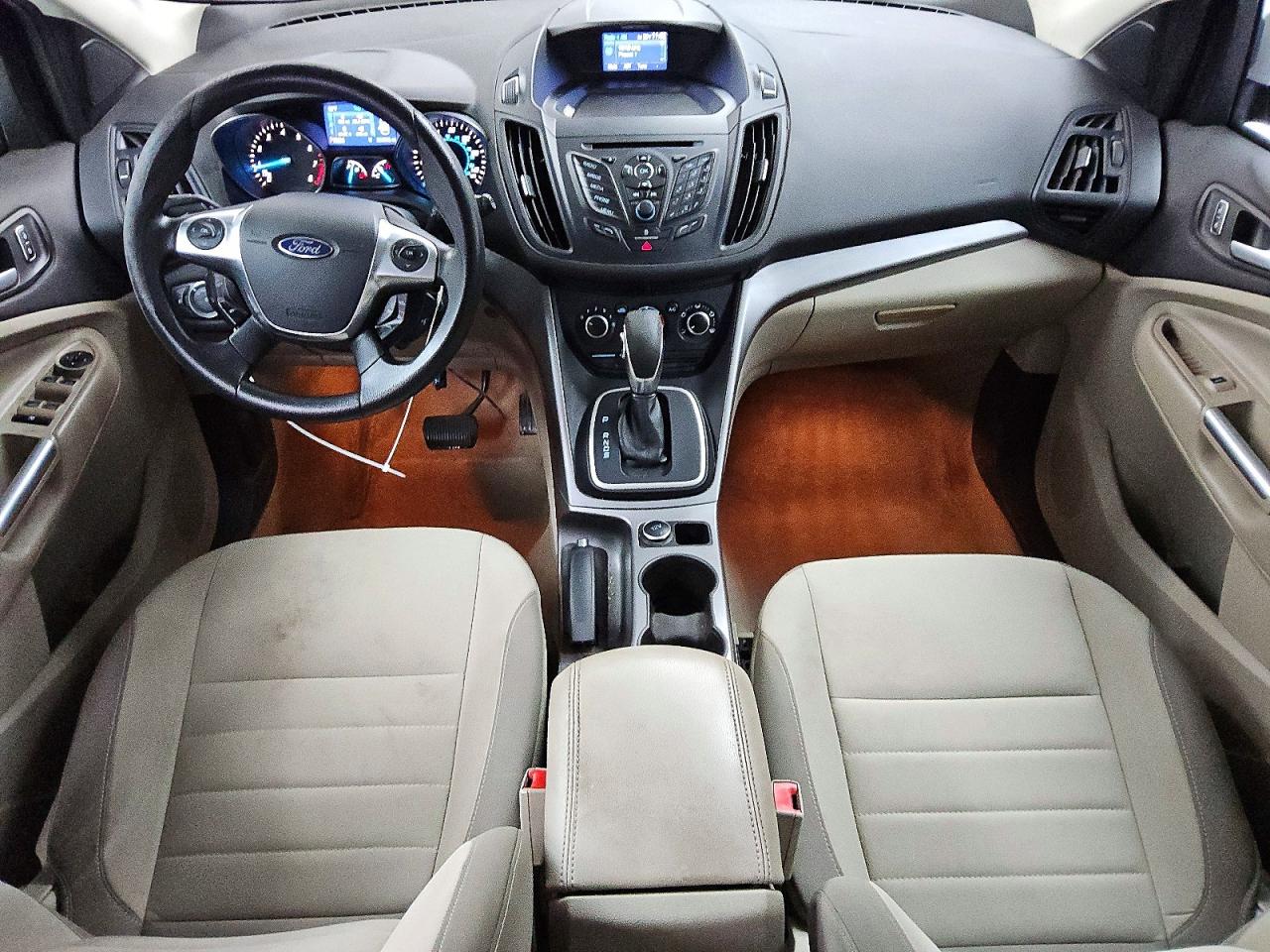 2013 Ford Escape Se White vin: 1FMCU9G96DUC90524