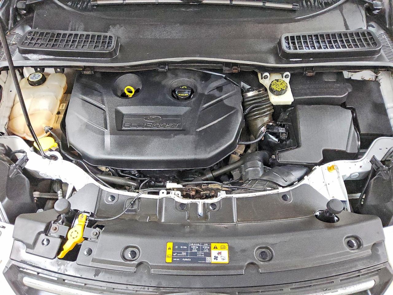 2013 Ford Escape Se White vin: 1FMCU9G96DUC90524