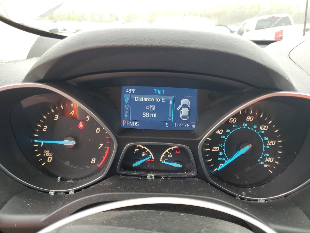 2013 Ford Escape Se White vin: 1FMCU9G96DUD41181