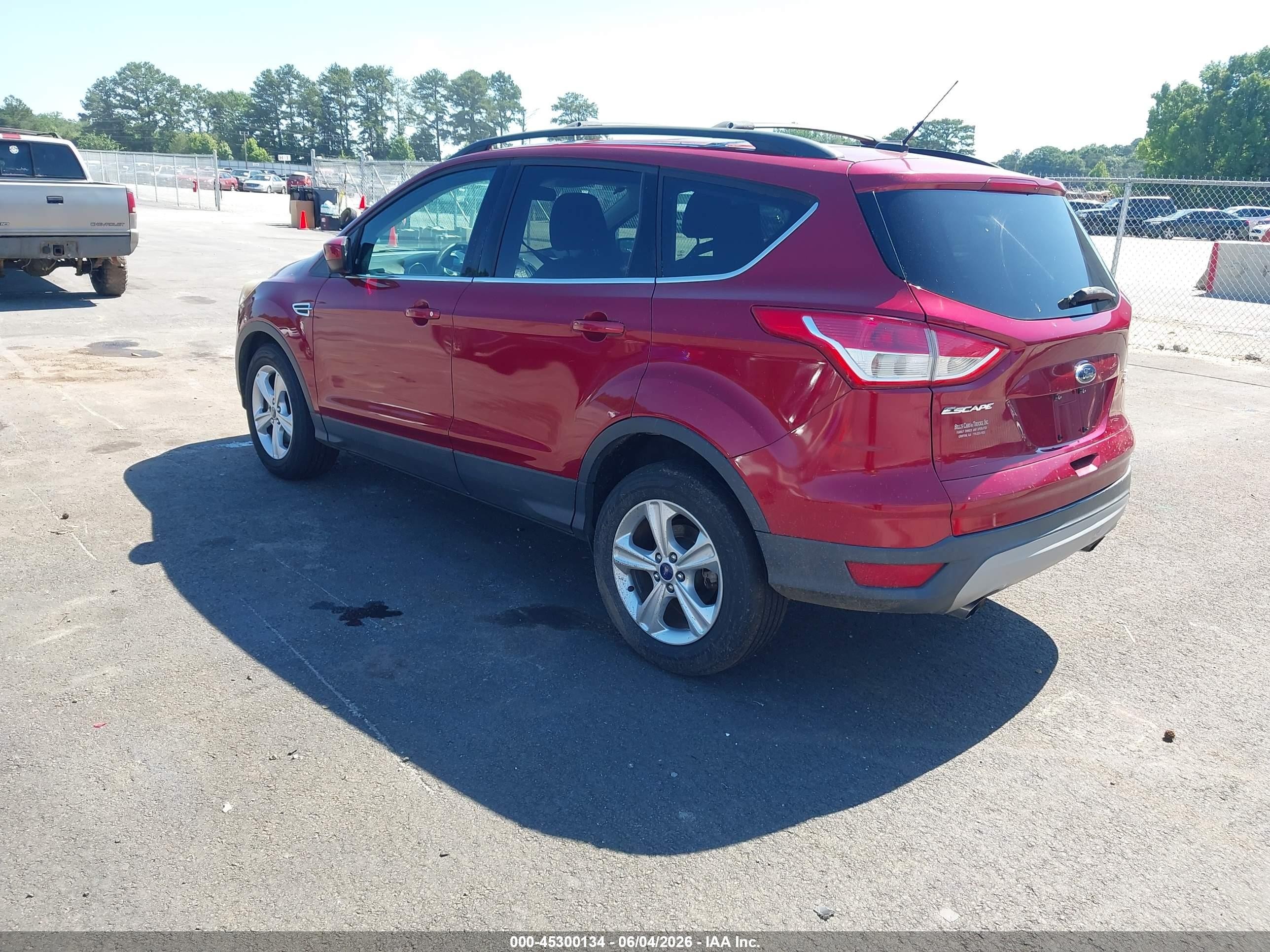 2013 Ford Escape Se Red vin: 1FMCU9G96DUD50866