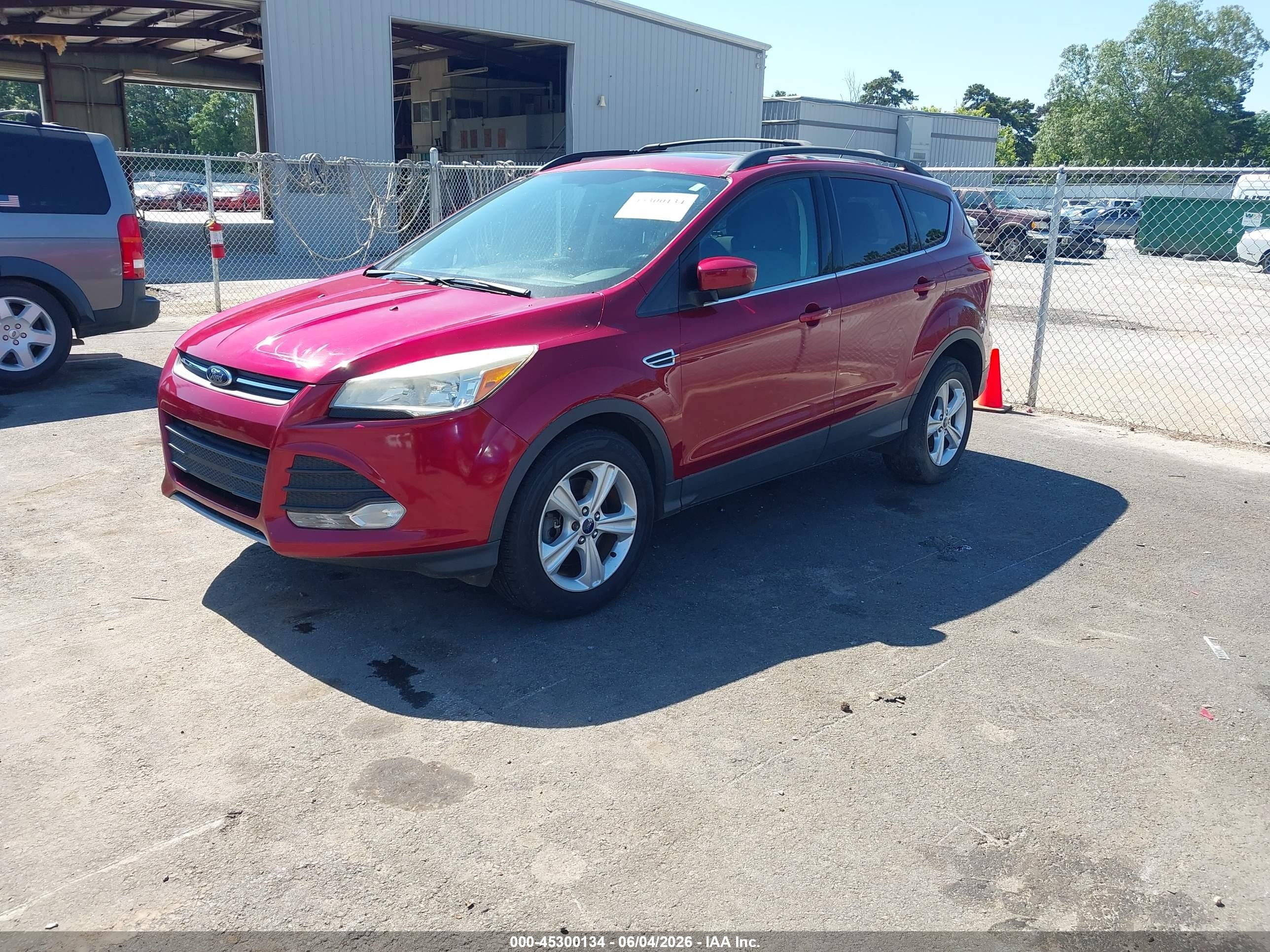 2013 Ford Escape Se Red vin: 1FMCU9G96DUD50866