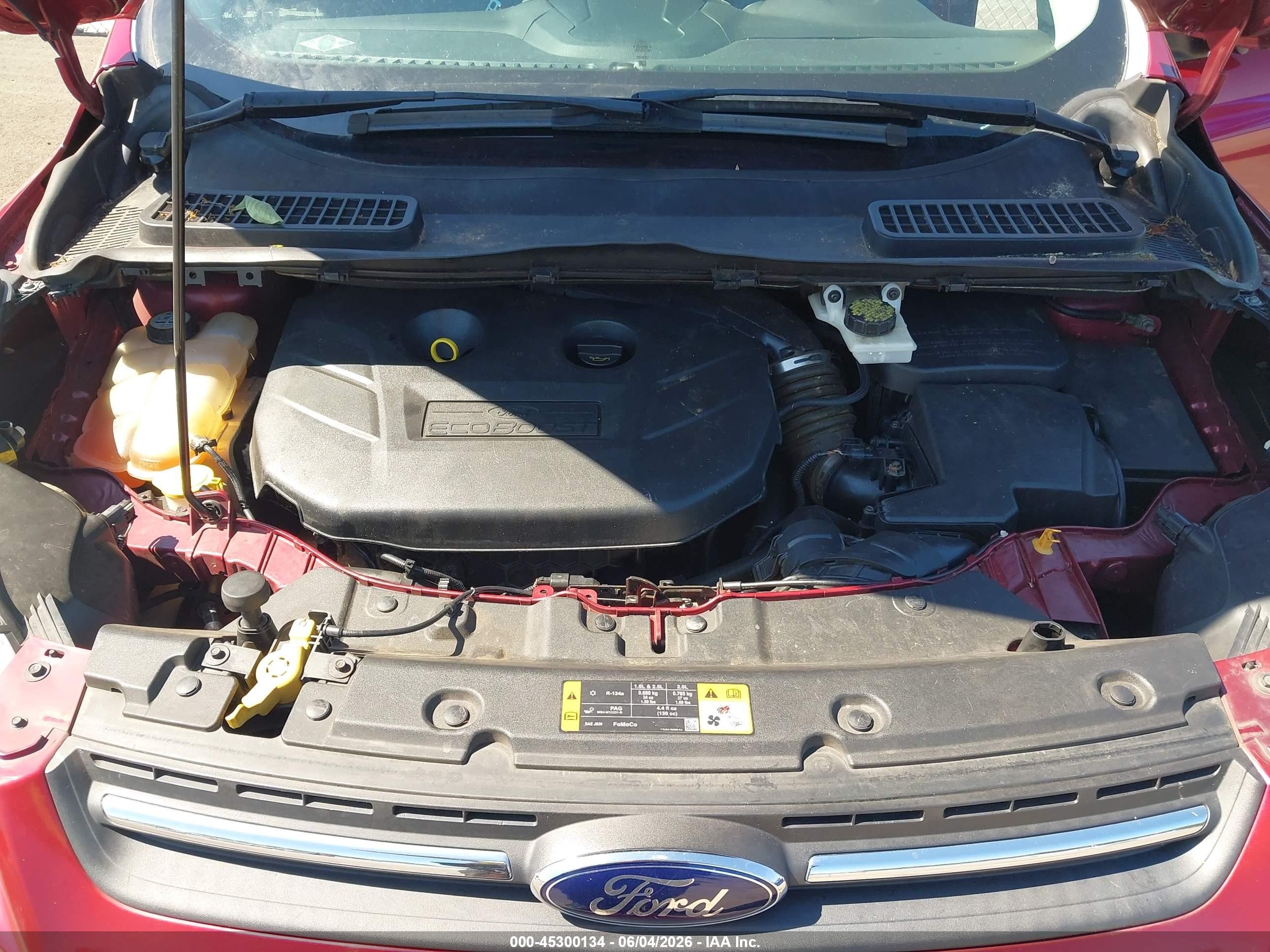 2013 Ford Escape Se Red vin: 1FMCU9G96DUD50866