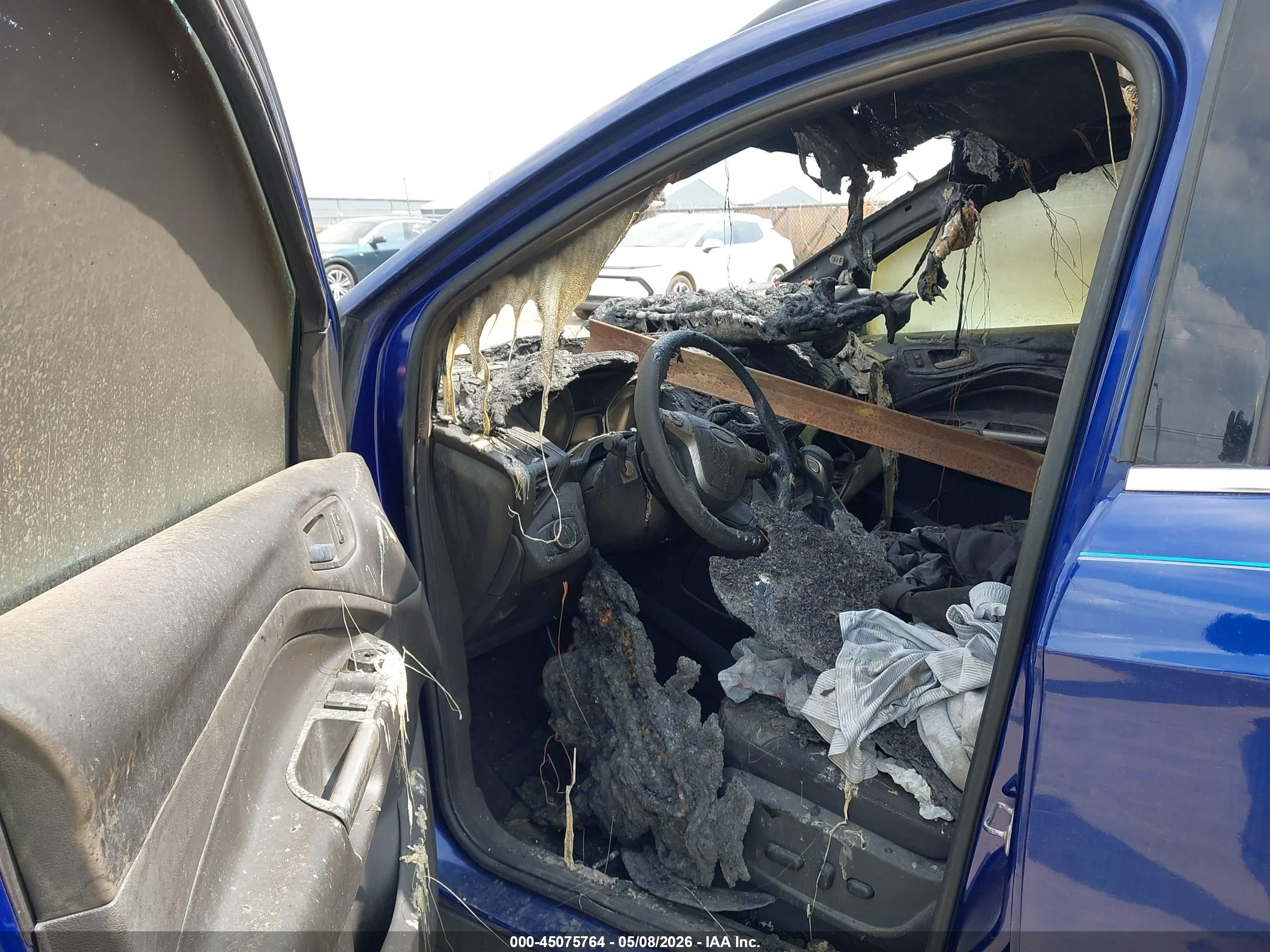 2014 Ford Escape Se Blue vin: 1FMCU9G96EUB96967