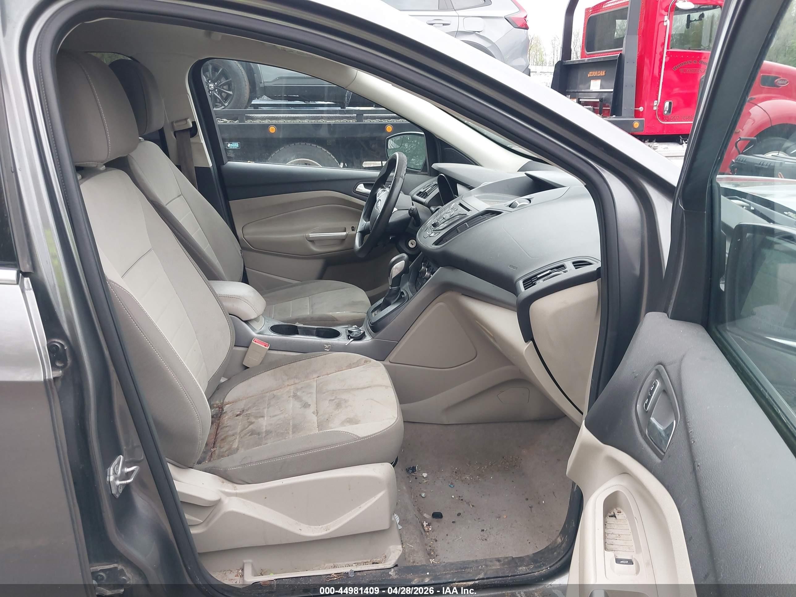 2014 Ford Escape Se Gray vin: 1FMCU9G96EUC31362