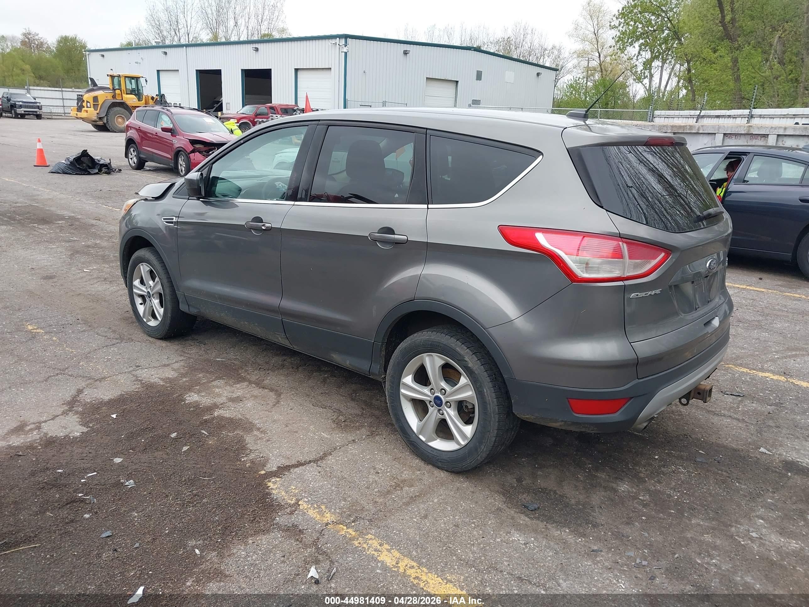 2014 Ford Escape Se Gray vin: 1FMCU9G96EUC31362