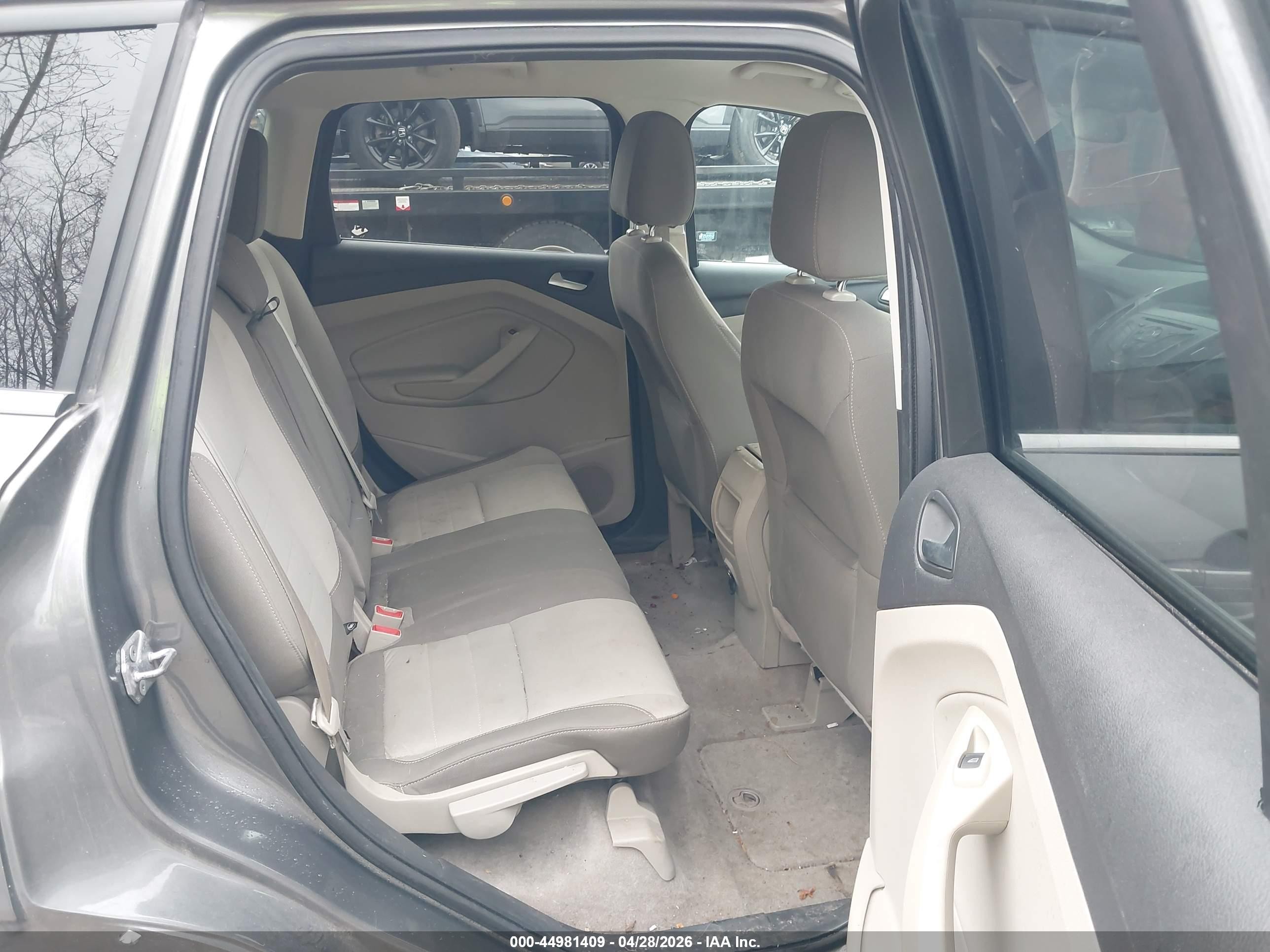 2014 Ford Escape Se Gray vin: 1FMCU9G96EUC31362