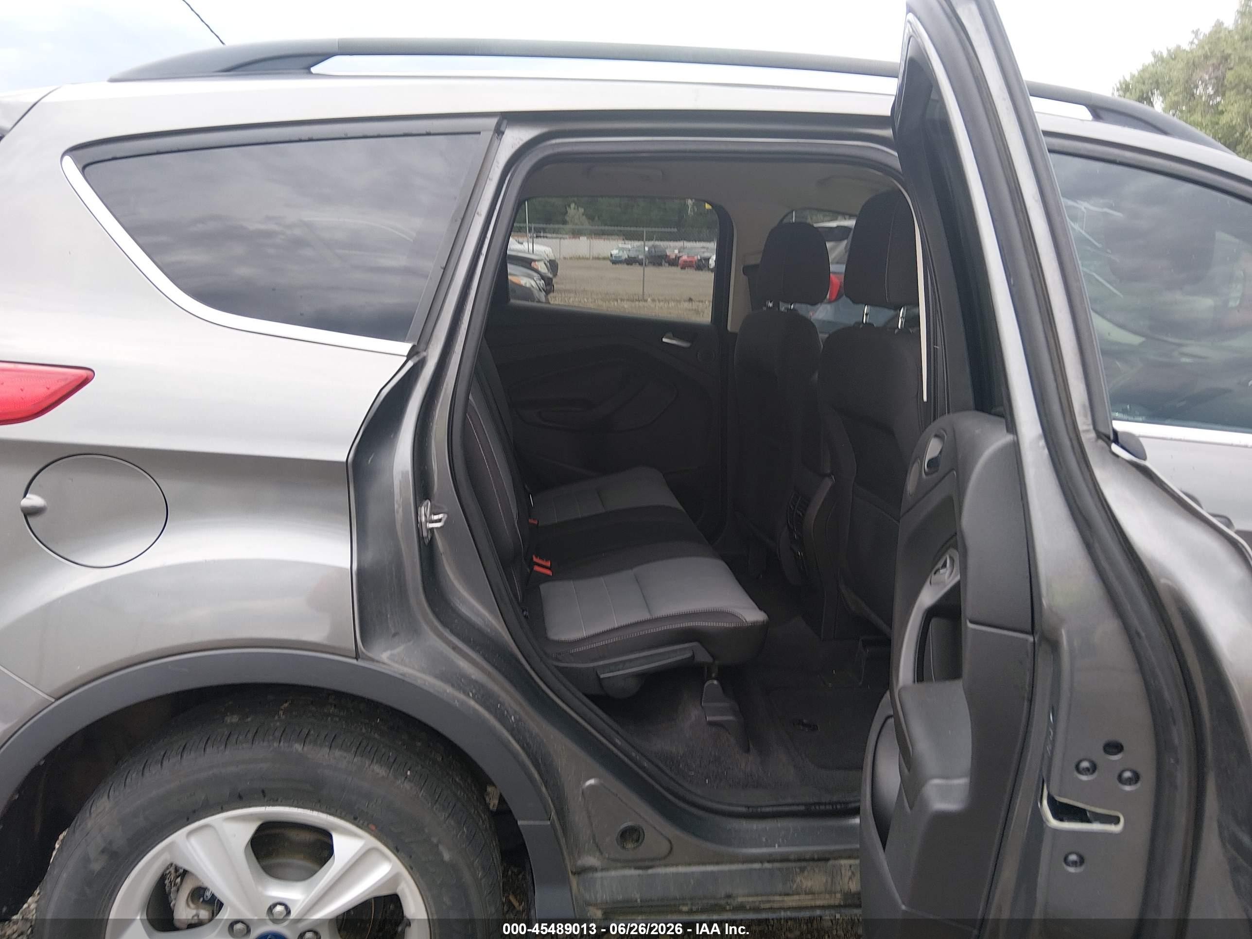 2014 Ford Escape Se Gray vin: 1FMCU9G96EUC49165